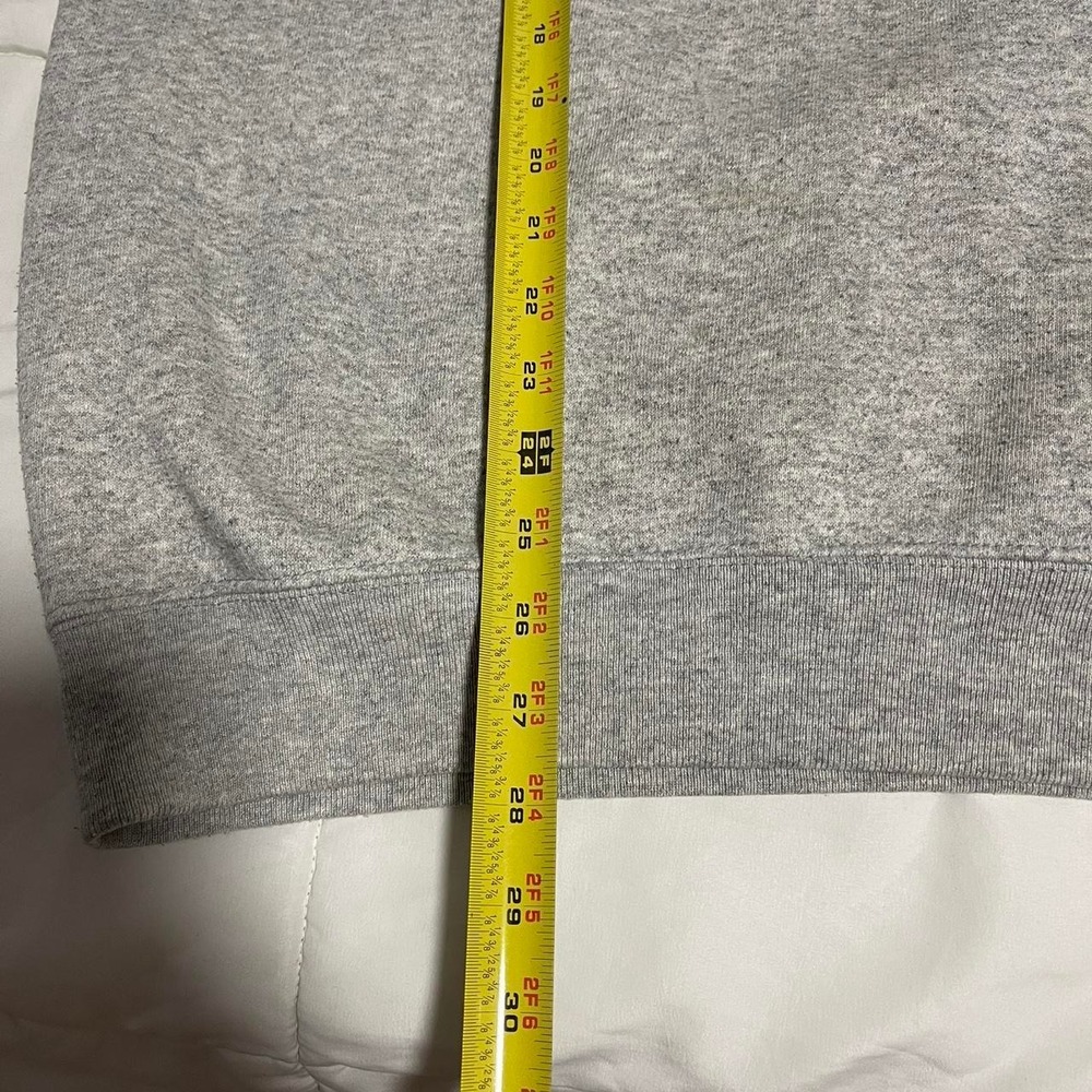 Vintage 90s Boxy Duke Crewneck Gray XL - Picture 4 of 5